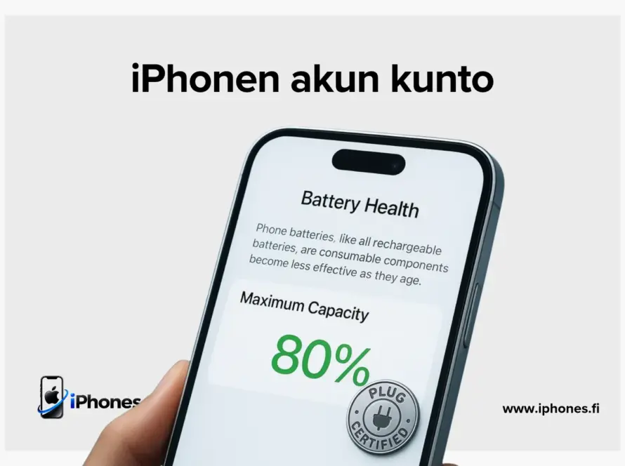 iPhonen akun kunto
