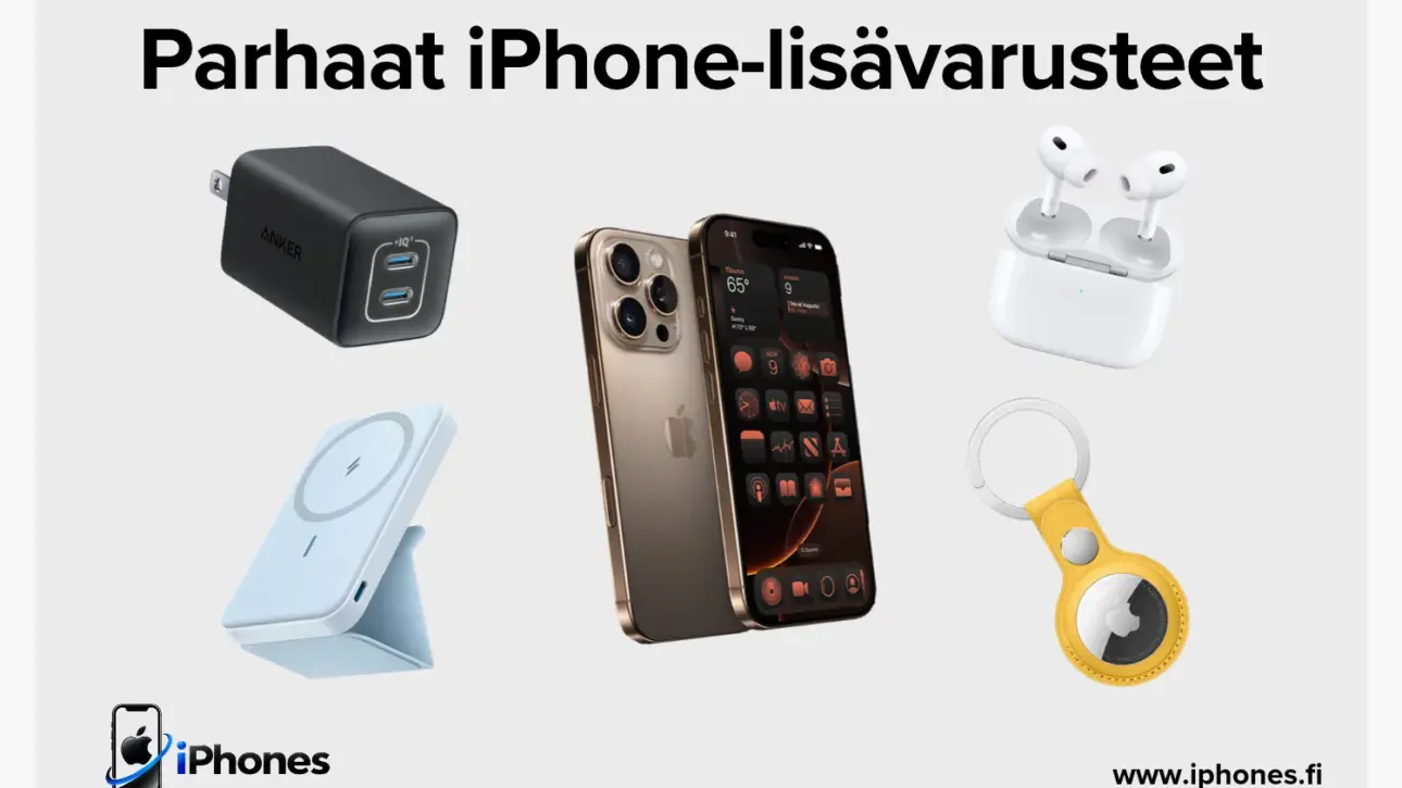 Parhaat iPhone-lisävarusteet