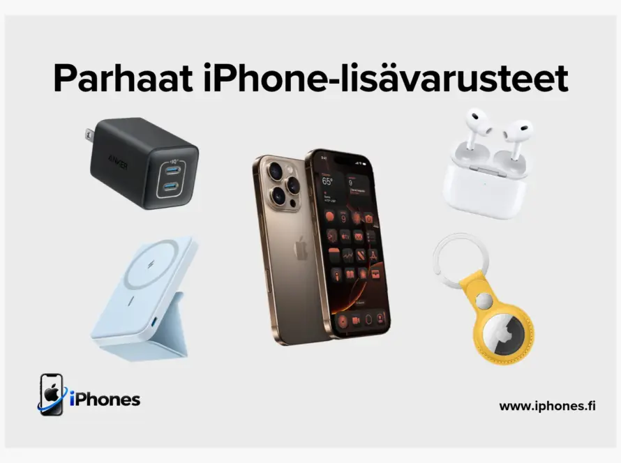 Parhaat iPhone-lisävarusteet