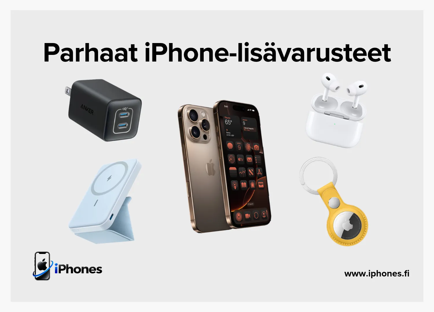 Parhaat iPhone-lisävarusteet